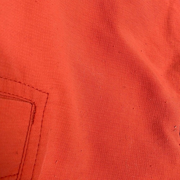 Simms M Mens Coral Red Mid Wash Regular Fit Pockets Fishing Gear Cargo Shorts - Picture 4 of 10